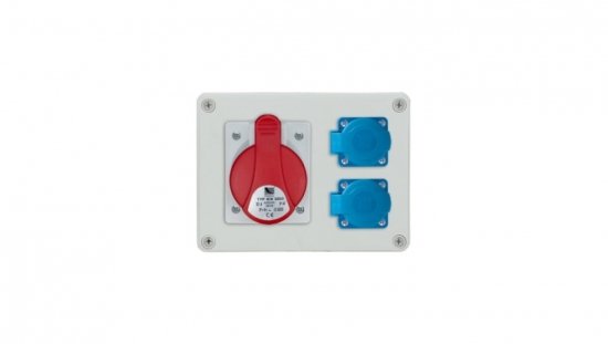 Rozdzielnica stacjonarna R-BOX 190 1x32A/5P 2x250V IP44 B.1603
