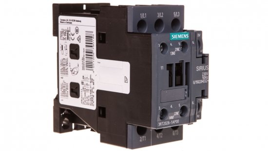 Stycznik mocy 25A 3P 230V AC 1Z 1R S0 3RT2026-1AP00