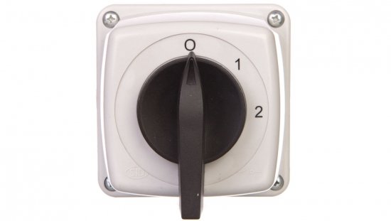 Łącznik krzywkowy 0-1-2 5P 16A w obudowie IP44 Łuk E16-33 951632