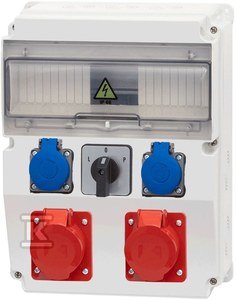 Rozdzielnica CAJA /12M/ 16/5, 32/5, 2x230V, L/P ONNLINE POWER .0461 F3