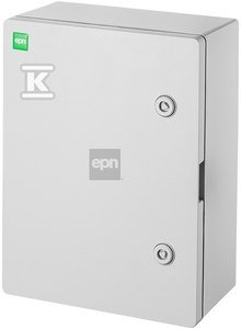 Obudowa natynkowa N/T (szafka rozdzielcza) SR5 300x400x165 z płytą metalową, IP65 INDUSTRIAL 2762-00