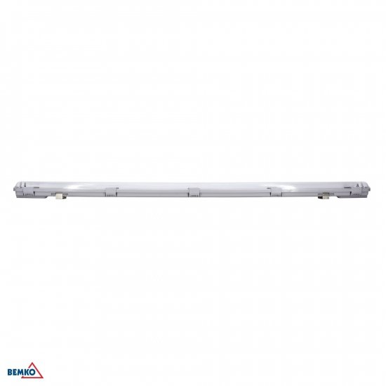 OPRAWA HERMETYCZNA  EMPTY  120CM 1xT8LED PC, KLOSZ PRYZMATYCZNY
