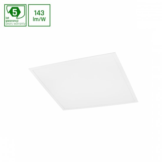 ALGINE PANEL BACKLIGHT 30W CW 230V 120st IP20      600x600x28 BIAŁY 5 lat gwarancji