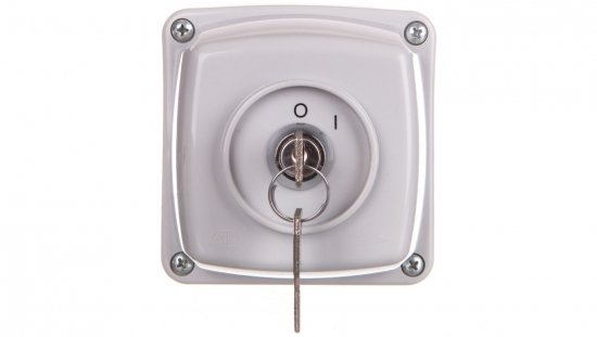 Łącznik krzywkowy z zamkiem 0-I 3P 25A IP44 w obudowie Łuk E25-13z/z 952580