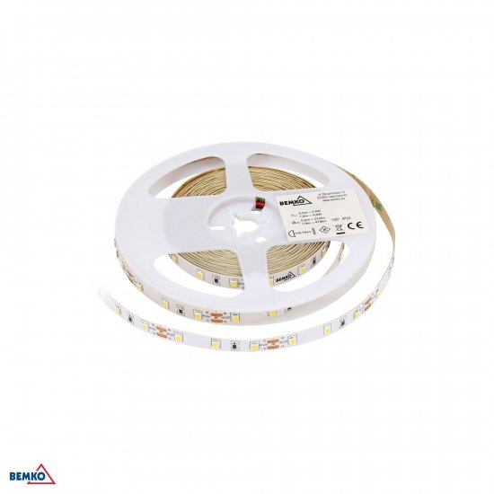 TAŚMA LED PREMIUM 12V DC 2835 300LED/5M 4,8W/1M IP20 BIAŁA NEUTRALNA