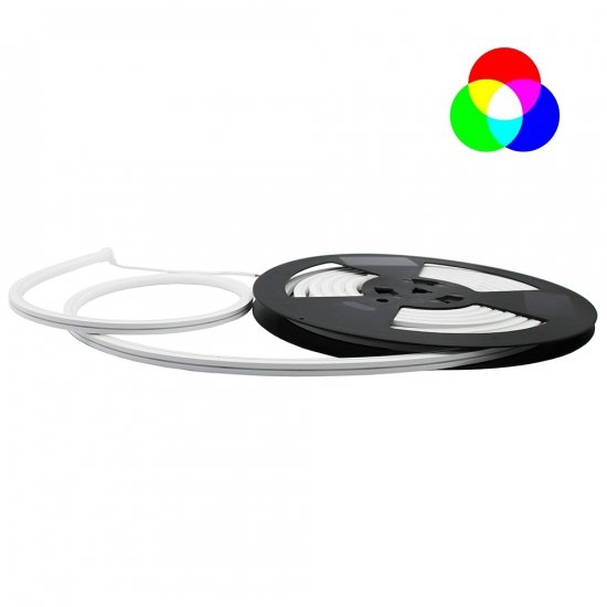 Taśma NEON LED FLEX (R) 10x10mm 24V 2835 14,4W 120 LED IP67 RGB 5m PJ033287