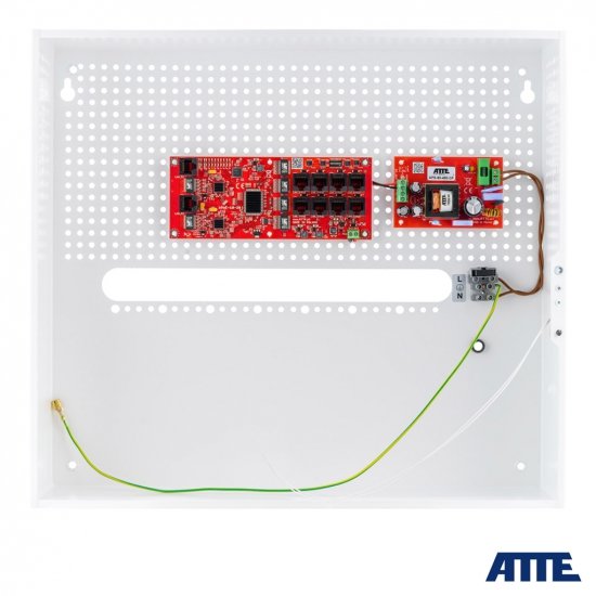 Zestaw do 8 kamer IP switch PoE 8P+2G ATTE IP-8-20-H