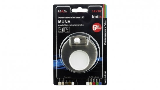 Oprawa LED Muna PT 14V DC regulowany czujnik STA biała zimna LED10221621