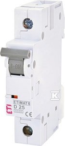 ETIMAT6 1P D25 WYŁ.NMP