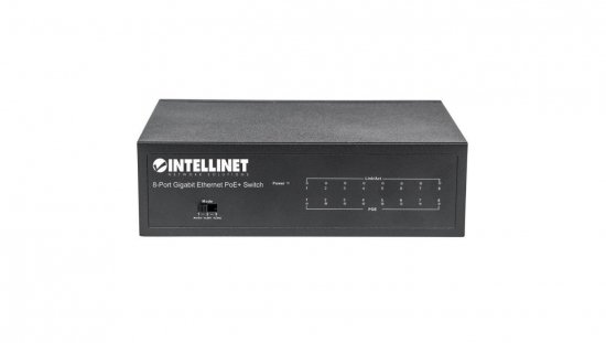 Gigabit Switch 8x 1000Mbps RJ45 PoE/PoE+ 60W VLAN 561204