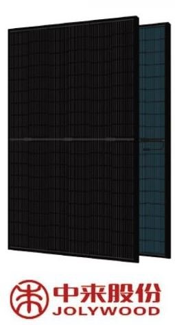 JOLYWOOD JW-HD-108N-500W R2 BIFACIAL Full black (N-type)