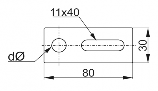 Adapter montażowy AD13E (1.4301) 898312