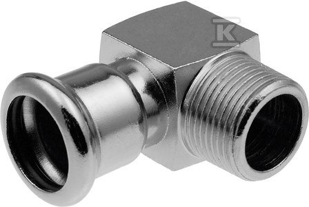 KOLANO 15XR1/2GZ KRÓTKIE STEEL PRESS