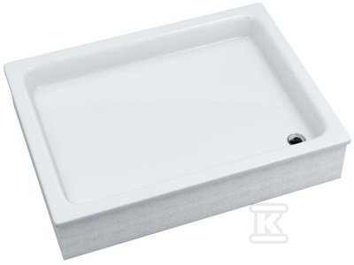 Brodzik akrylowy &quot;Grawello&quot; zintegrowany z podbudową Stabilsound Plus 90x120x26 cm prostokątny