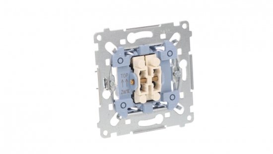 Simon 54 Łącznik żaluzjowy trójpozycyjny 1-0-2 mechanizm 250A 250V, szybkozłącza, SZW1KM