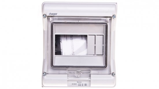 Rozdzielnica modułowa 1x6 natynkowa IP65 Vector II VE106L