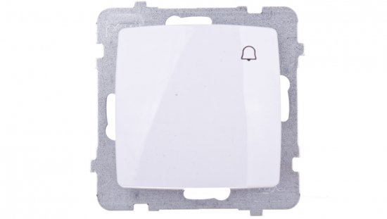 KARO Przycisk /dzwonek/ biały ŁP-6S/m/00