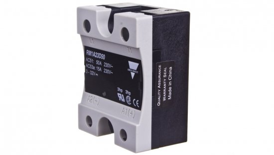 Przekaźnik półprzewodnikowy jednofazowy 24-265V AC 25A 3-32V DC RM1A23D25