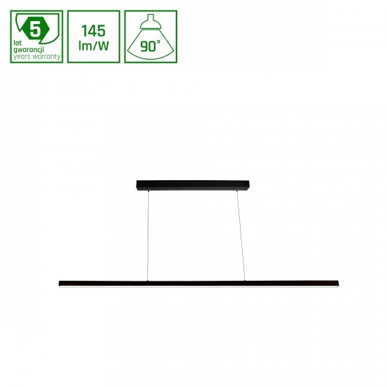LARGO 840 30W 230V 1120mm 90st Black