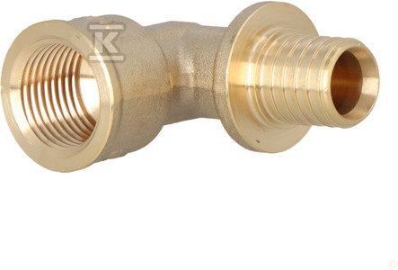 Kolano 90&deg; mosiężne GW ultraLINE - 20 Rp1/2 2509069006