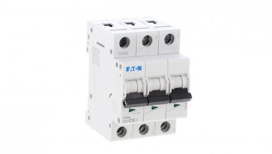 Wyłącznik nadprądowy 3P C 12A 6kA FAZ6-C12/3 177406