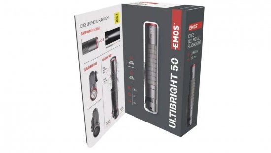 Latarka metalowa CREE LED Ultibright 50 100lm 1xAAA P3150