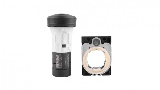 Brzęczyk kompaktowy 22mm dźwięk ciagły 2.4 kHz 80dB 24V AC-DC IP40 tworzywo z uchwytem przył śrub SIRIUS ACT 3SU1200-6KB10-1AA0