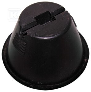 Drut stalowy ocynkowany FI 8 (1mb=0.40kg) Z350 + uchwyt betonowy w tworzywie DLX066