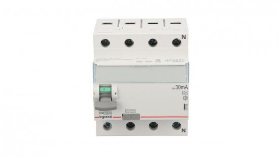 Wyłącznik różnicowoprądowy 4P 63A 0,03A typ A P304 TX3 411766