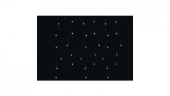 Oświetlenie świąteczne XMAS sople 6W 200LED 3,6m IP44 /8 programów/ zimna biała D4CC01