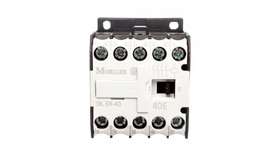 Stycznik pomocniczy 10A 4Z 0R 24V AC DILER-40(24V50/60HZ) 021924