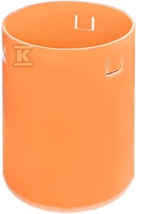 Studnia Diamir DN/OD 400 GŁADKA_ZESTAW: kineta zbiorcza TYP2 400xKG200 + trzon H=2m + teleskop H=40cm + właz żeliwny 315 kl.A15 DLF833