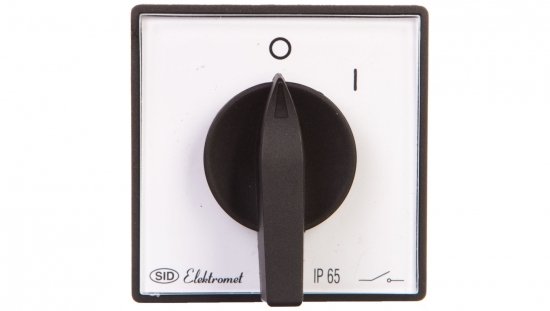 Łącznik krzywkowy 0-I 1P 25A na szynę IP65 Łuk E25-54 952554