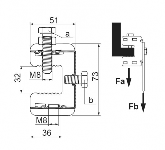 Zacisk ZCS 752502