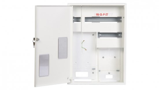 Szafka licznikowa natynkowa/podtynkowa (uniwersalna) 2-licznikowa 1 i 3-fazowy 27 modułów IP30 RU-2L-P-27 Z/O