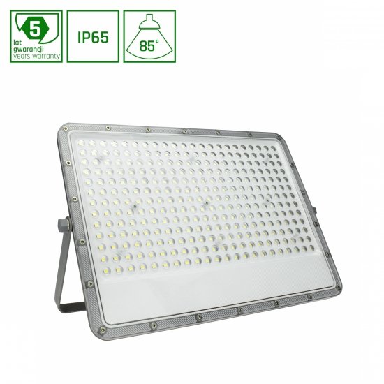 NOCTIS MAX NAŚWIETLACZ 150W CW 230V 85st IP65 360x262x30 mm SZARY 5 lat gwarancji