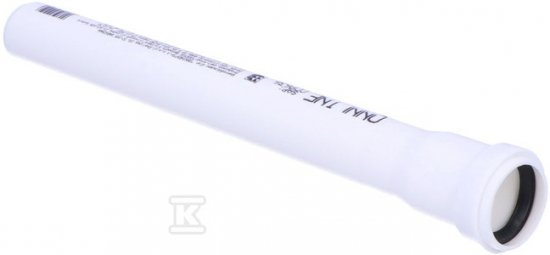 Rura PP-HT 32x1.8x250 sanitarna, do kanalizacji wewnętrznej, kolor biały, Onnline CCP636