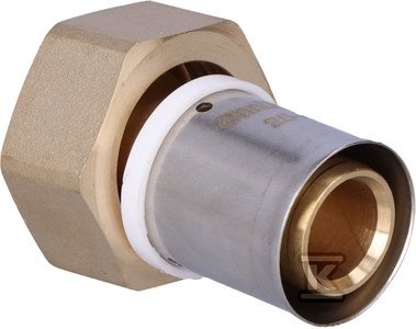 ZŁĄCZKA ZAPRAS.25MM X 1  ZE ŚRUBUNK.G