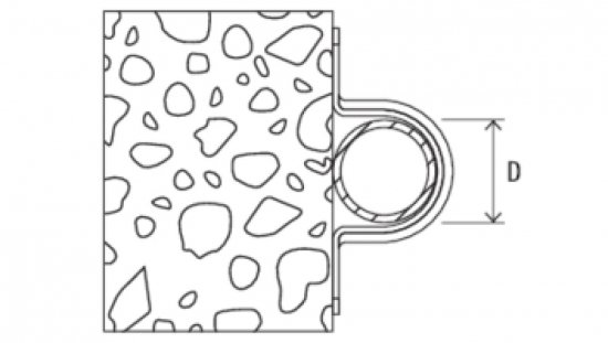 Obejma kablowa BSMD 25 90844 /50szt./