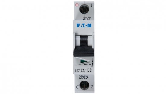 Wyłącznik nadprądowy 1P C 4A 15kA DC FAZ C4/1-DC 279124