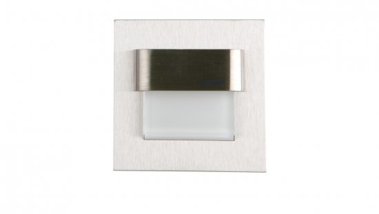 Oprawa LED 0.8W 10V IP20 TANGO szlif biała 02-01-02-01-0159