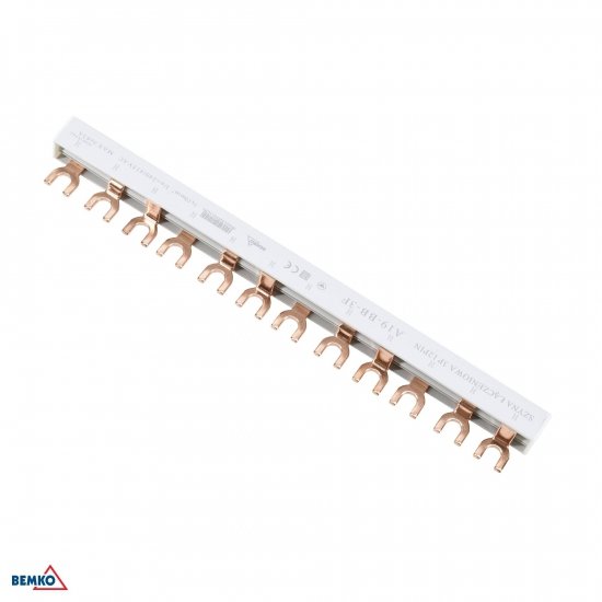 SZYNA ŁĄCZENIOWA 3F TYP-U 10MM2 12 MODUŁÓW