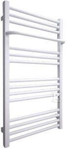 Grzejnik łazienkowy ONNLINE PBR 600x1260, moc grzewcza: 641W (75/65/20), rozstaw: 570mm, typ podłączenia: SX (wyłącznie dolne na kolektorach), kolor biały RAL9016, wymiary: H=1260, L=600, D=120
