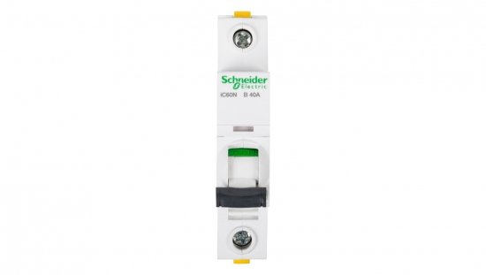 Wyłącznik nadprądowy 1P B 40A 6kA AC iC60N-B40 A9F03140
