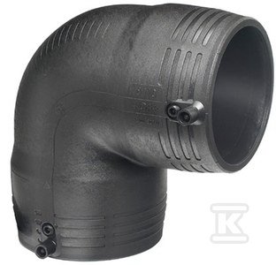 Kolano elektrooporowe 90ST. DN160 PE100, SDR11, PN10 gaz/PN16 woda 753101817