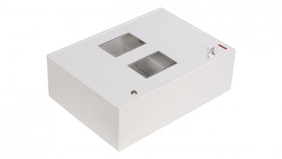 Szafka licznikowa natynkowa/podtynkowa (uniwersalna) 2-licznikowa 3-fazowe 20 modułów IP30 RU-2L-20 Z/O