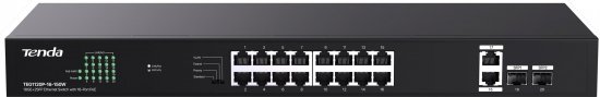 SWITCH POE TENDA TEG1120P-16-150W
