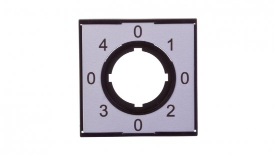 Tabliczka opisowa aluminium kwadratowa 0-1-0-2-0-3-0-4 M22-XCK2 279435
