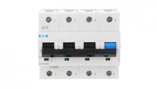 Wyłącznik nadprądowy 3P+N D 80A 20kA AC AZ-3N-D80 211825