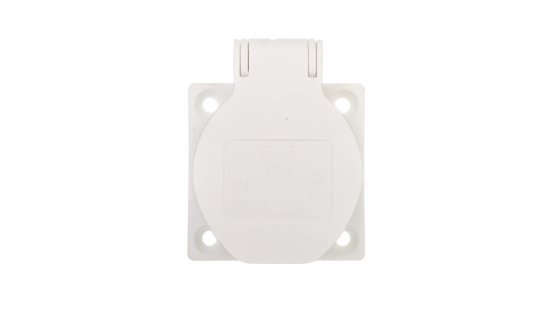 Gniazdo tablicowe 10/16A 2P+Z 230V białe IP54 1050-0ws